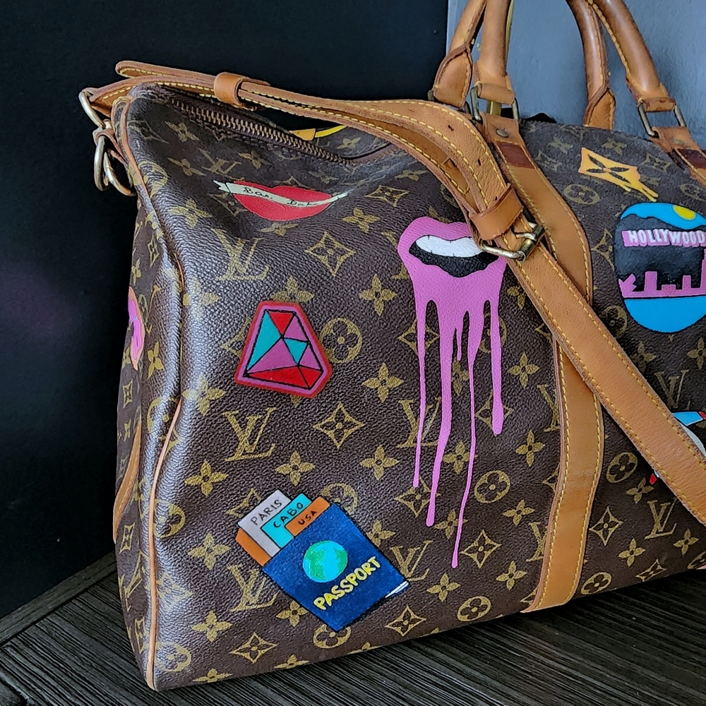 Louis Vuitton Monogram Keepall 55 Travel Bag - Picture 10 of 11